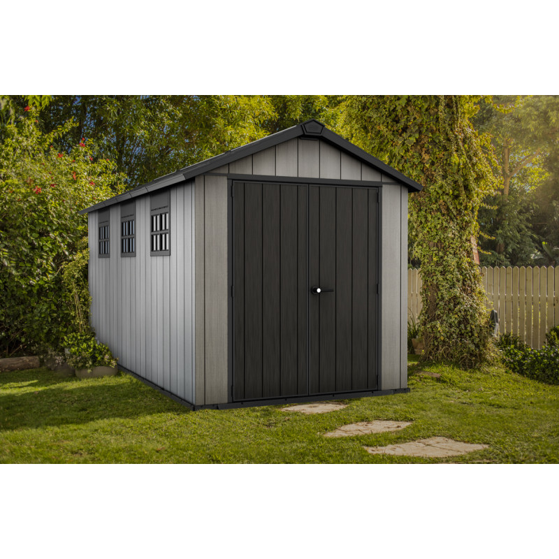 Abri de jardin en résine Brossium 2,3 x 4,76 x 2,42 m KETER Abri de jardin en résine Brossium 2,3 x 4,76 x 2,42 m KETER