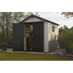 Abri de jardin en résine Brossium 2,3 x 3,5 x 2,42 m KETER Abri de jardin en résine Brossium 2,3 x 3,5 x 2,42 m KETER