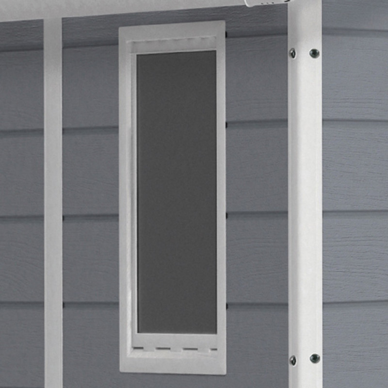 Abri de jardin en résine Premium gris 1,83 x 1,11 x 2,01 m KETER Abri de jardin en résine Premium gris 1,83 x 1,11 x 2,01 m KETER