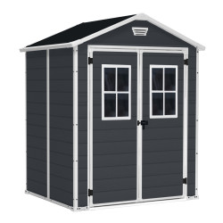 Abri de jardin en résine Premium anthracite 1,85 x 1,52 x 2,26 m KETER