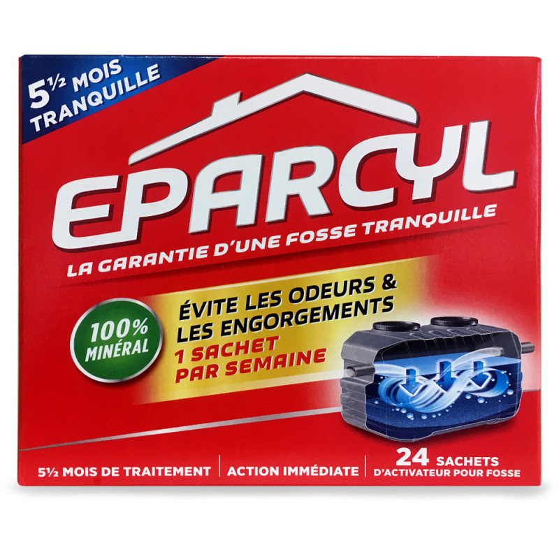 Entretien pour fosse septique Eparcyl 24 pièces FOREVER