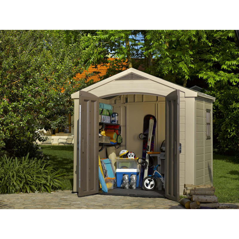 Abri de jardin en résine Sydney 2,57 x 1,82 x 2,43 m KETER Abri de jardin en résine Sydney 2,57 x 1,82 x 2,43 m KETER