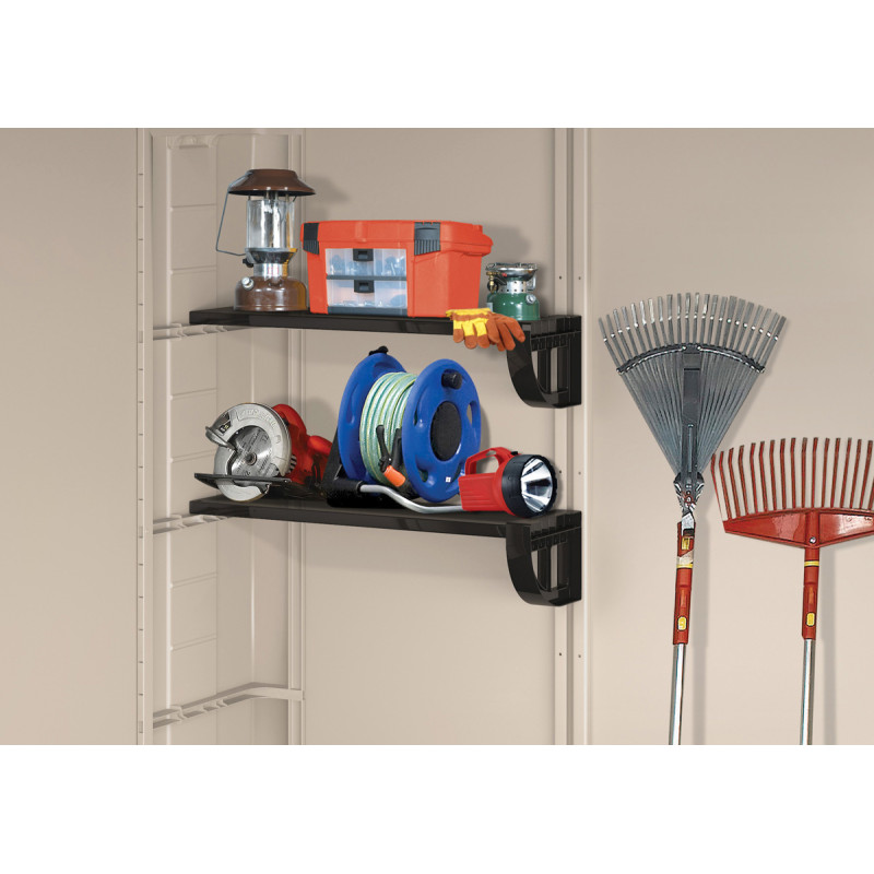 Abri de jardin en résine Sydney 2,57 x 2,55 x 2,43 m KETER Abri de jardin en résine Sydney 2,57 x 2,55 x 2,43 m KETER