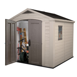 Abri de jardin en résine Sydney 2,57 x 2,55 x 2,43 m KETER Abri de jardin en résine Sydney 2,57 x 2,55 x 2,43 m KETER