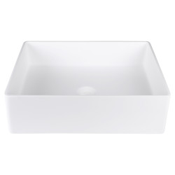 Vasque à poser Solid blanche 48,5 x 38 x 14 cm DIFFERNZ Vasque à poser Solid blanche 48,5 x 38 x 14 cm DIFFERNZ