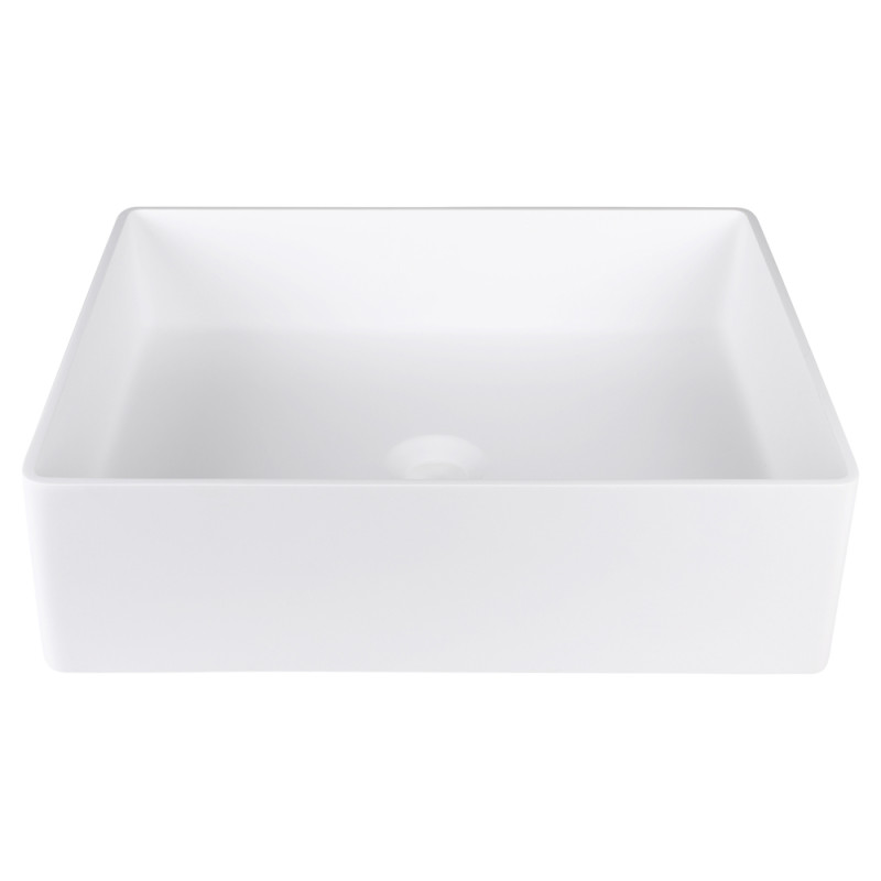 Vasque à poser Solid blanche 48,5 x 38 x 14 cm DIFFERNZ Vasque à poser Solid blanche 48,5 x 38 x 14 cm DIFFERNZ