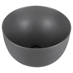 Vasque à poser Tulip gris foncé Ø 40 x 24 cm DIFFERNZ