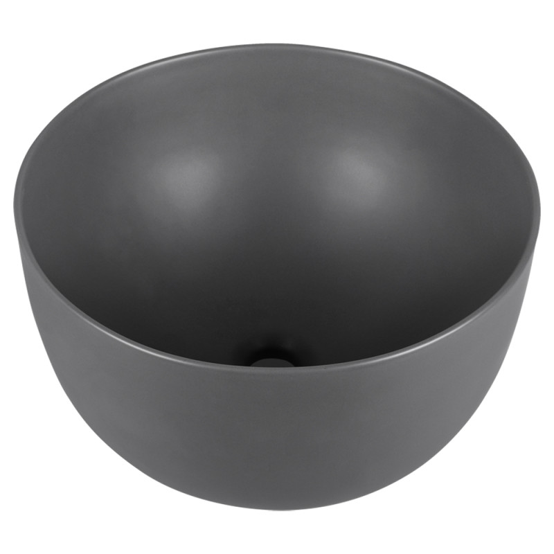 Vasque à poser Tulip gris foncé Ø 40 x 24 cm DIFFERNZ