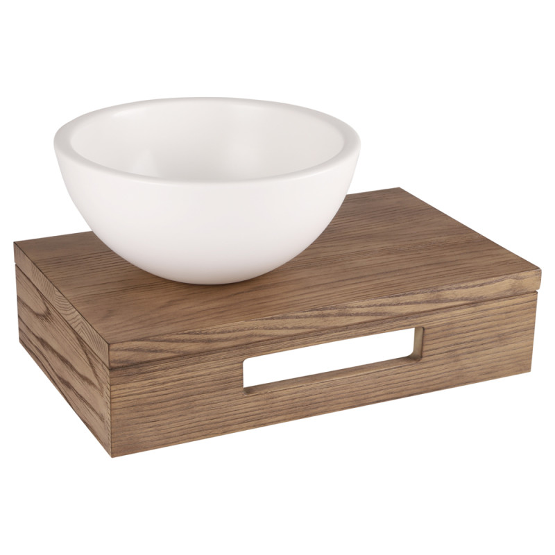 Vasque à poser Ruz blanc mat ronde Ø 25 x 11,5 cm DIFFERNZ Vasque à poser Ruz blanc mat ronde Ø 25 x 11,5 cm DIFFERNZ
