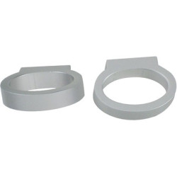 Poignée LINEA BERTOMANI Argentée 32mm – Élégance | LINEA BERTOMANI