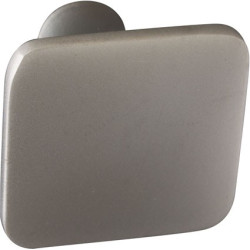 Bouton carré zamac satiné 32mm LINEA – Élégance et Durabilité | LINEA BERTOMANI