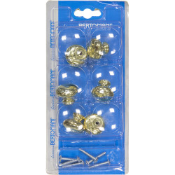 Bouton Zamac Doré Ø 28mm – Ligne Élégante | LINEA BERTOMANI

