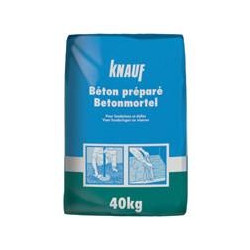 Béton préparé 40 kg KNAUF – Prêt à l'emploi | KNAUF