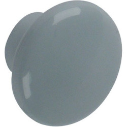 Bouton plastique Ø 35 mm gris LINEA – Style & Fonction | LINEA BERTOMANI