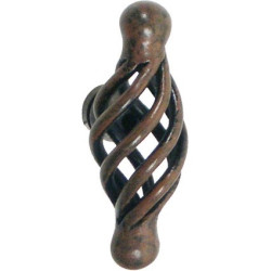 Bouton Fer Torsadé Rouille – Ligne Bertomani | LINEA BERTOMANI

