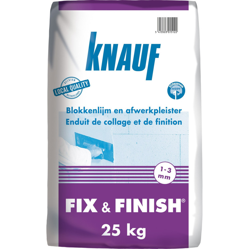 Enduit de plâtre Goldband XT 25 kg KNAUF