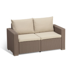 Fauteuil de jardin 2 places California ALLIBERT