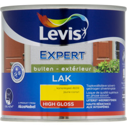 Laque Expert Extérieur Jaune Canari Brillant 0,5L | LEVIS

