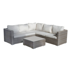 Salon de jardin Adara gris