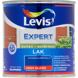 Laque Expert Extérieur Bleu Roi Brillant 0,25L | LEVIS

