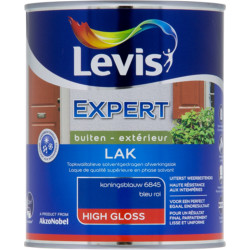 Laque Expert Extérieur Bleu Roi Brillant 1L – Peinture Durable | LEVIS