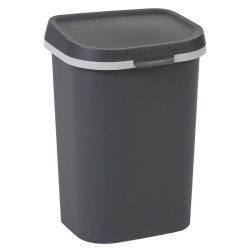 Poubelle Mistral anthracite 10L CURVER – Pratique et Élégante | CURVER