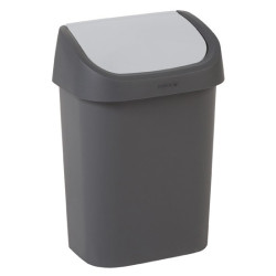 Poubelle Mistral Swing 50L Anthracite – Pratique | CURVER