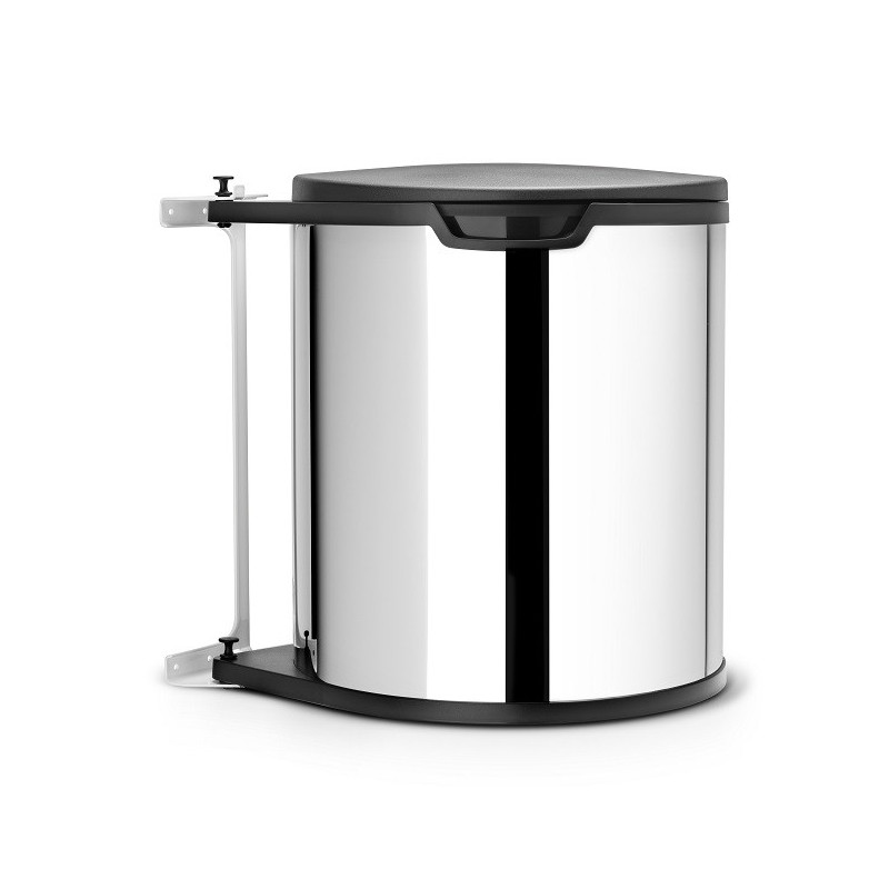 Poubelle à encastrer acier brillant 15 L BRABANTIA