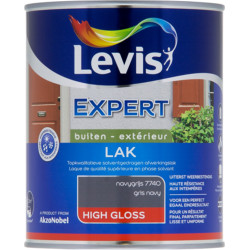 Laque Expert Extérieur gris navy brillant 1 L LEVIS