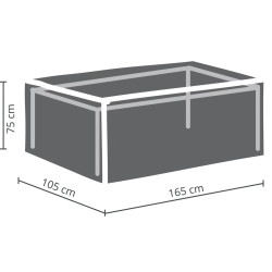 Housse pour table de jardin rectangulaire – Protection UV | PEREL Housse pour table de jardin rectangulaire – Protection UV | PEREL