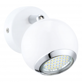 Spot LED Bimeda blanc GU10 2,5 W EGLO