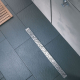Caniveau de douche à l'italienne Express'Eau Gouttes 70 cm WIRQUIN