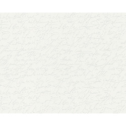 Intissé Caligrafi Blanc Nacré – Élégance Intemporelle