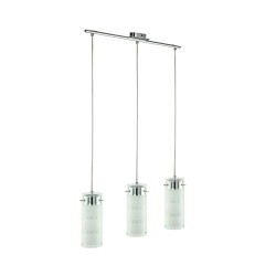Suspension LED Olvero nickel mat – Éclairage moderne | EGLO