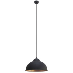 Suspension Truro 2 noire E27 60 W EGLO