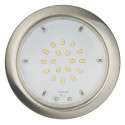 Spot à encastrer LED fixe rond acier IP44 12V 3 x 2 W LIGHT TOPPS