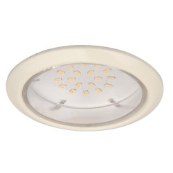Spot à encastrer LED fixe rond blanc IP44 12V 3 x 2 W LIGHT TOPPS