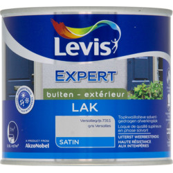 Laque Expert Extérieur gris Versailles satiné 0,5 L LEVIS