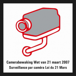 Pictogramme caméra de surveillance