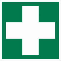 Pictogramme Premiers Secours 15x15cm – Sécurité Visible | PICKUP