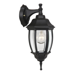 Applique extérieure Tireno Down noire – Éclairage élégant | LUCIDE