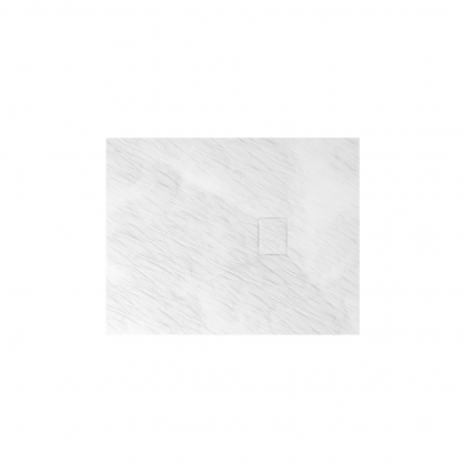 Receveur de douche Stone 2 blanc rectangle 70 x 90 cm AURLANE