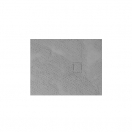 Receveur de douche Stone 2 gris rectangle 70 x 90 cm AURLANE