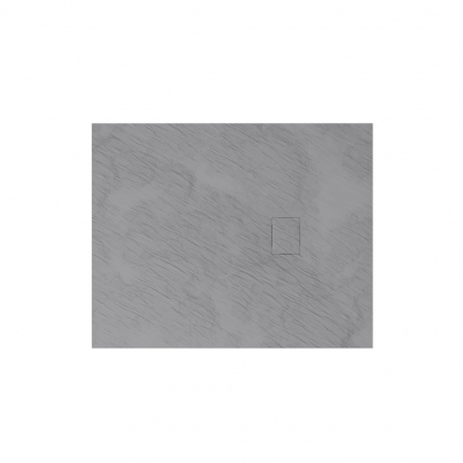 Receveur de douche Stone 2 gris rectangle 80 x 100 cm AURLANE