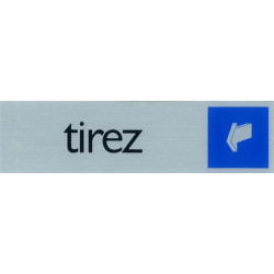 Plaque Adhésive Tirez la Porte – Signalisation Claire | PICKUP
