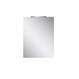 Miroir rectangulaire Atos avec applique LED 60 x 105 cm AURLANE
