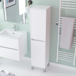Colonne de salle de bain Atos blanche 160 cm | AURLANE Colonne de salle de bain Atos blanche 160 cm | AURLANE
