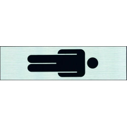 Plaque adhésive hommes – Signalisation claire | PICKUP