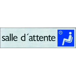 Plaque Adhésive Salle d'Attente – Signalisation Claire | PICKUP