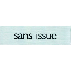Plaque adhésive sans issue 16,5x4,4cm – Signalisation Claire | PICKUP